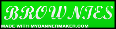 brownie banner